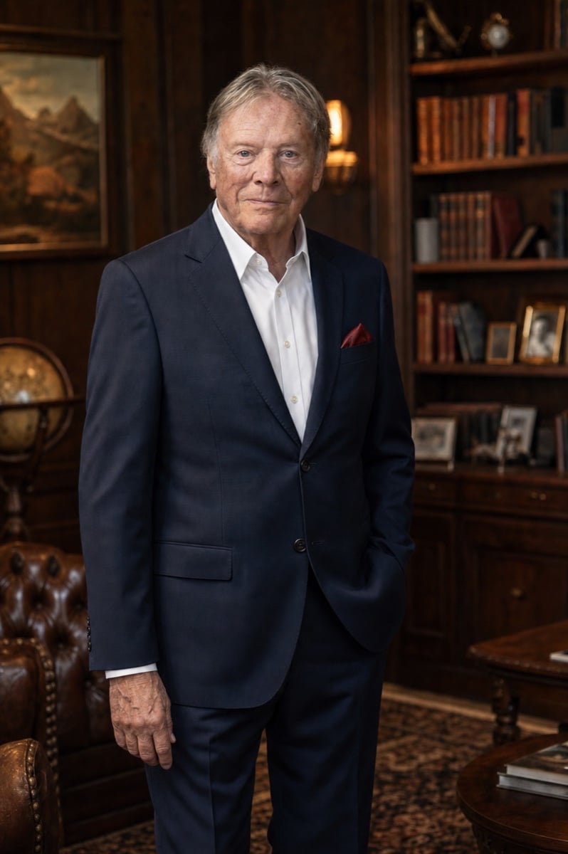 Dieter Elsner, founder of Eight Infinity, standing